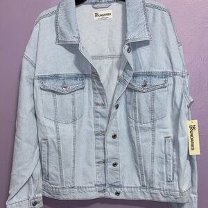 No Boundaries Light Blue Denim Jacket